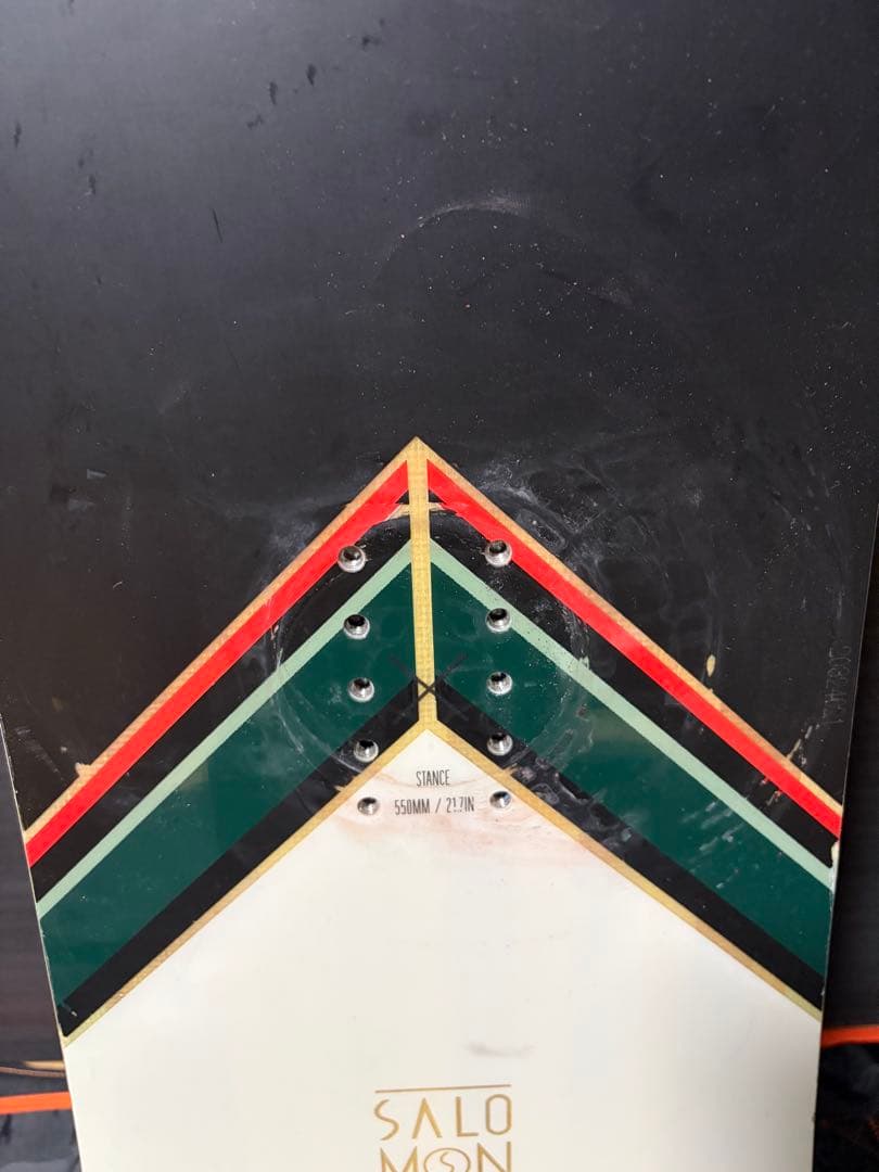 サロモン SIGHT 150cm、ビンディング、ケース付き　スノーボードセット