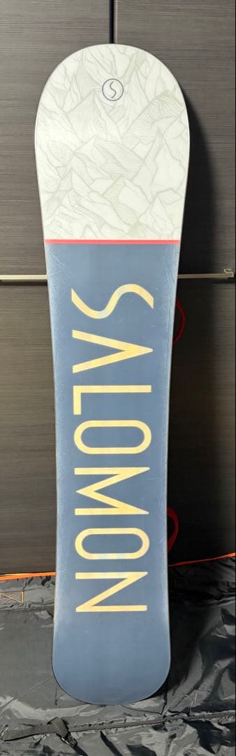 サロモン SIGHT 150cm、ビンディング、ケース付き　スノーボードセット