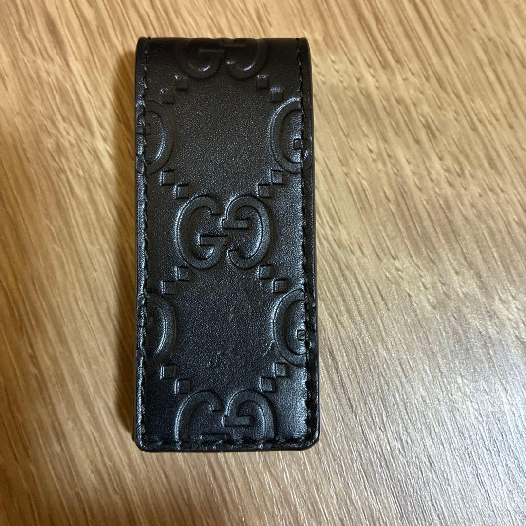 GUCCIマネークリップ美品