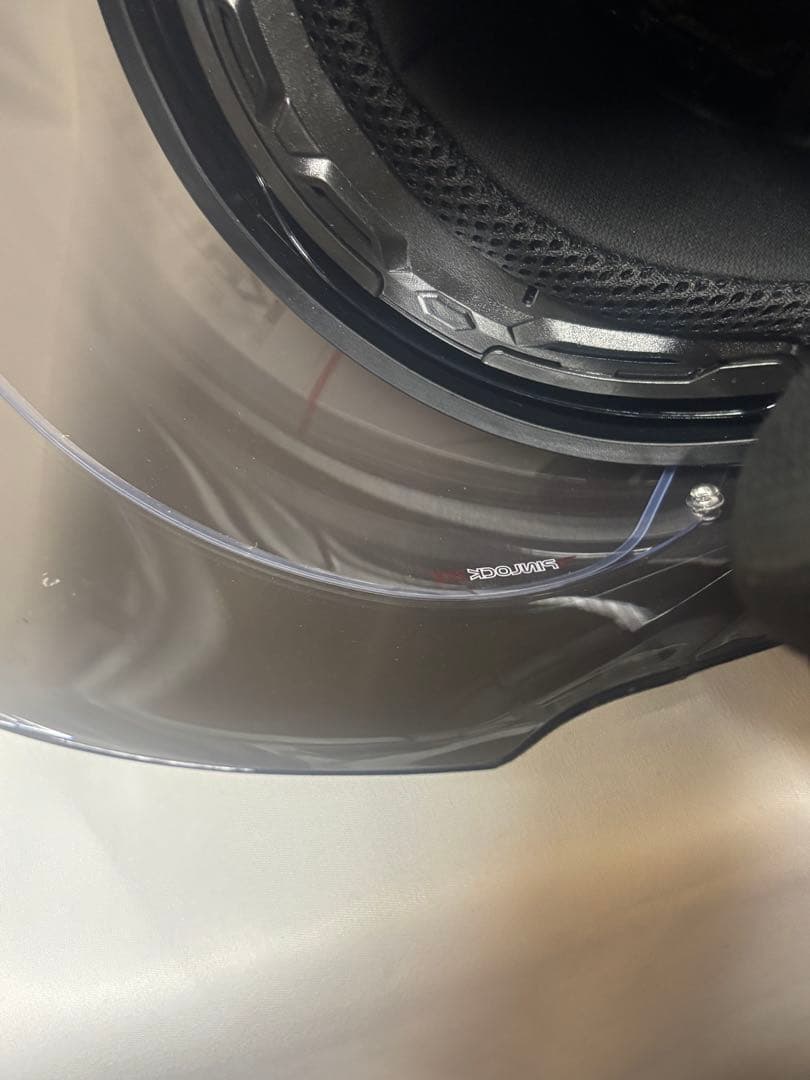 OGK KABUTO Exceed Claw ホワイト　PロックミラS付き