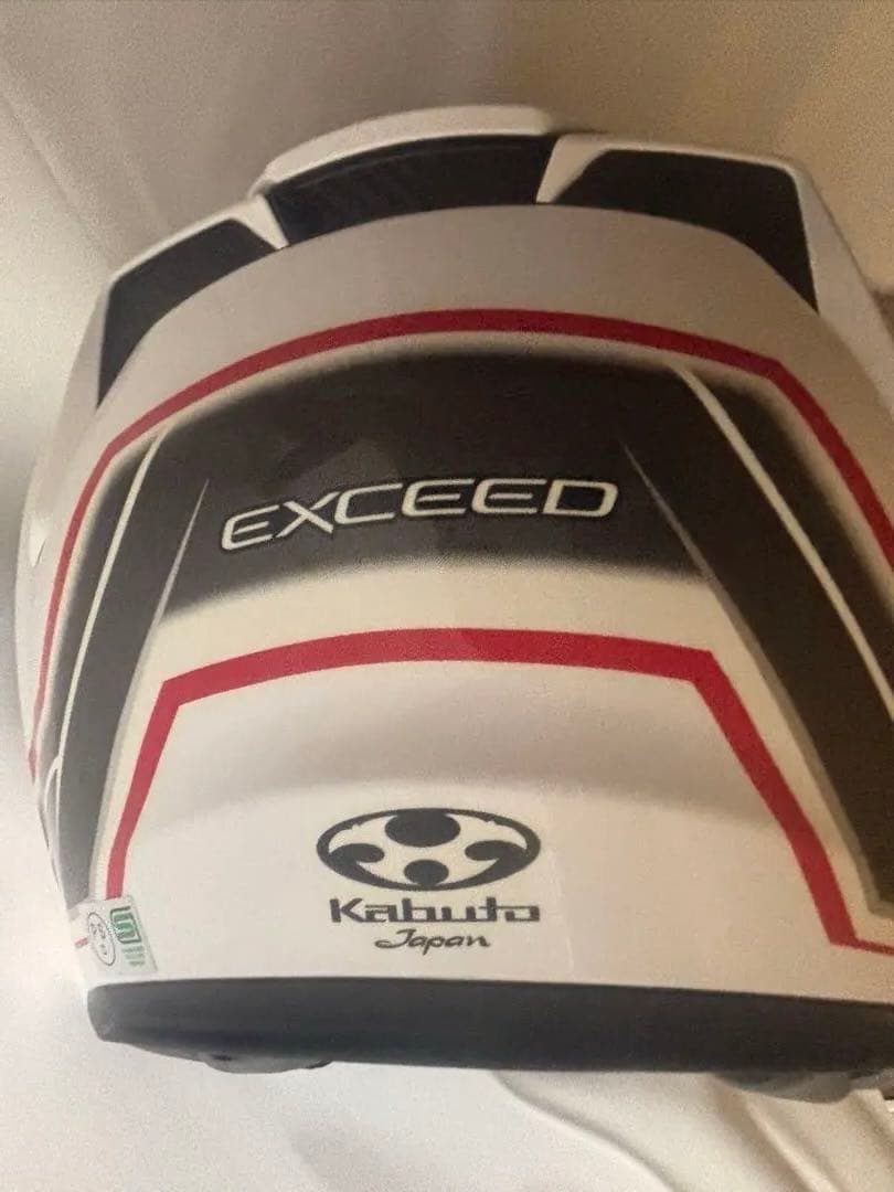 OGK KABUTO Exceed Claw ホワイト　PロックミラS付き
