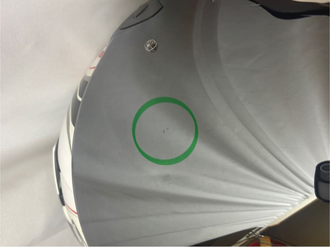 OGK KABUTO Exceed Claw ホワイト　PロックミラS付き