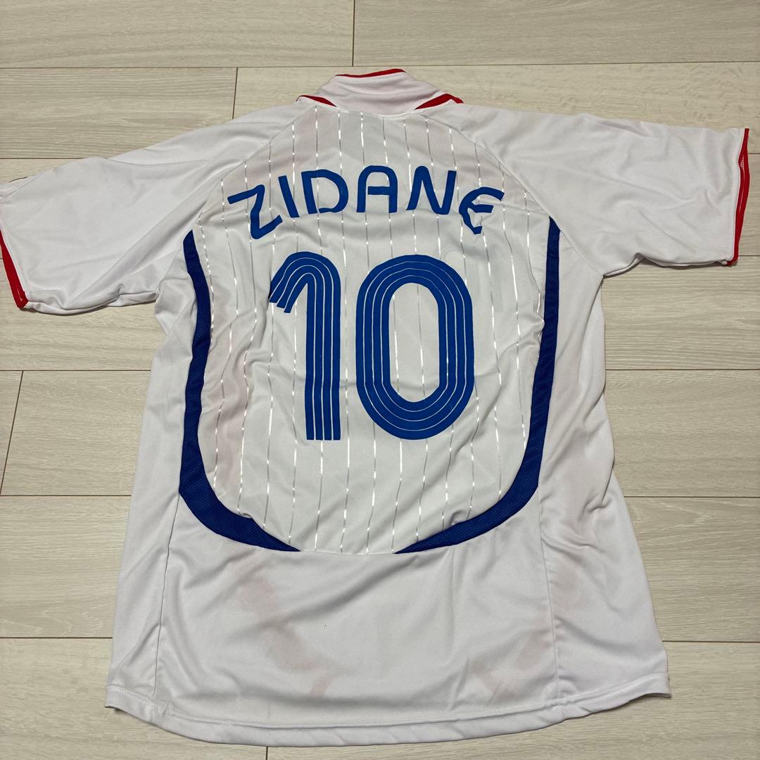 サッカー　フランス代表 ジダンユニフォーム 10番　フリーサイズ