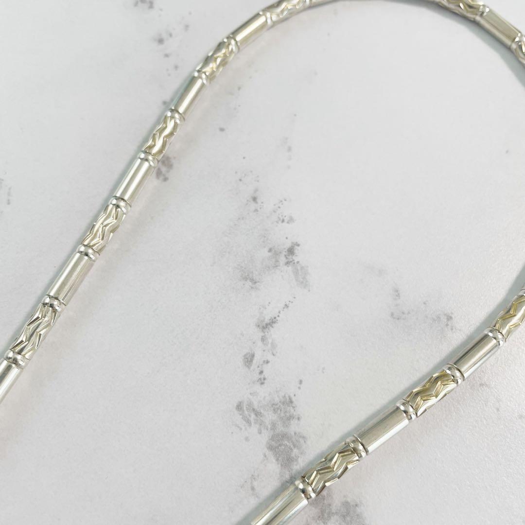 【希少】　オールシルバー　ティファニー　アズテック　ジグザグ　ネックレス