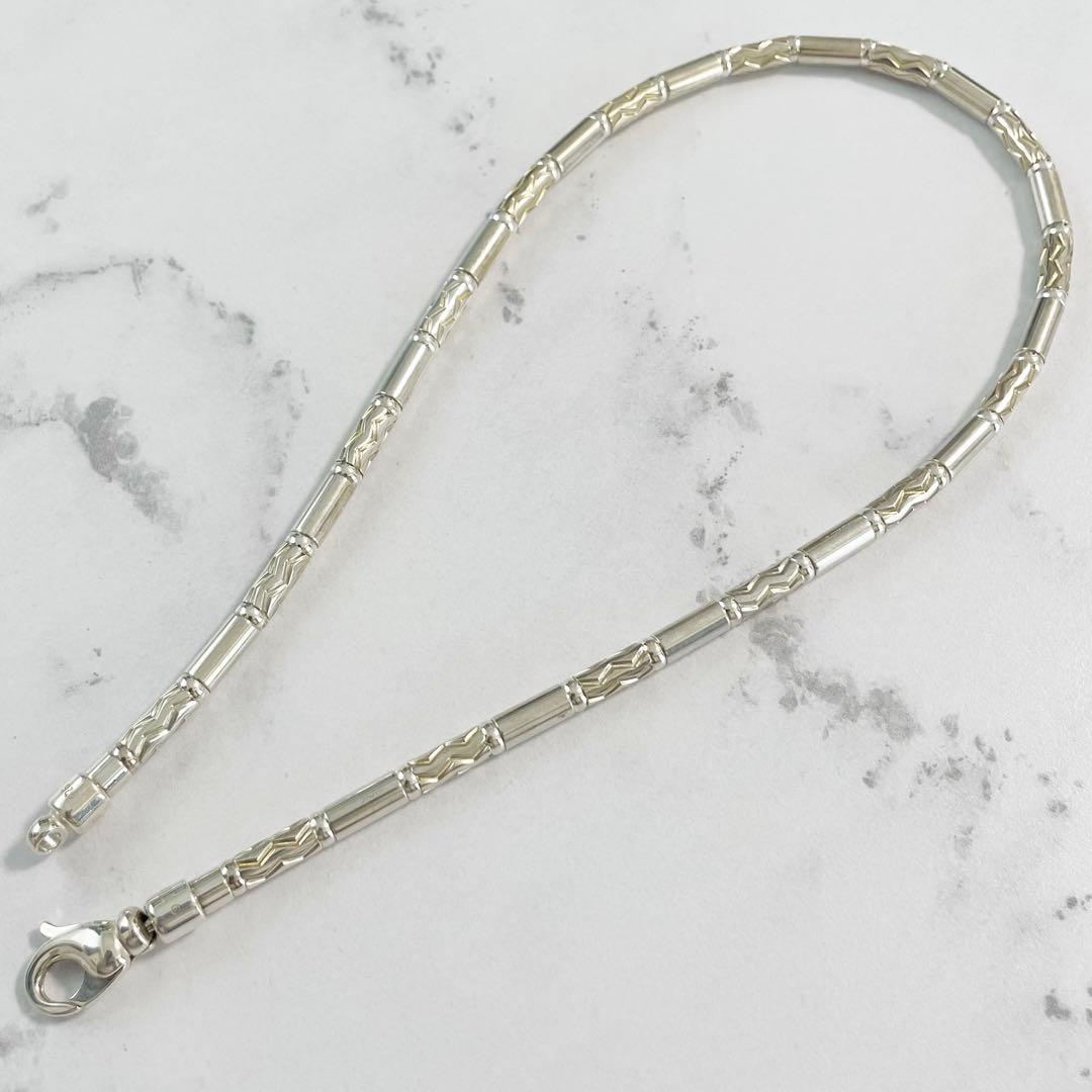 【希少】　オールシルバー　ティファニー　アズテック　ジグザグ　ネックレス