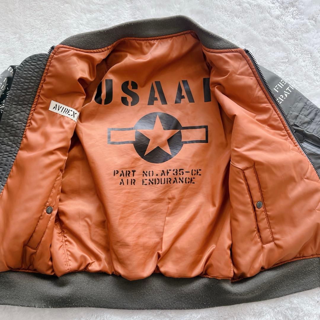 ma-1 avirex Lサイズ リバーシブル