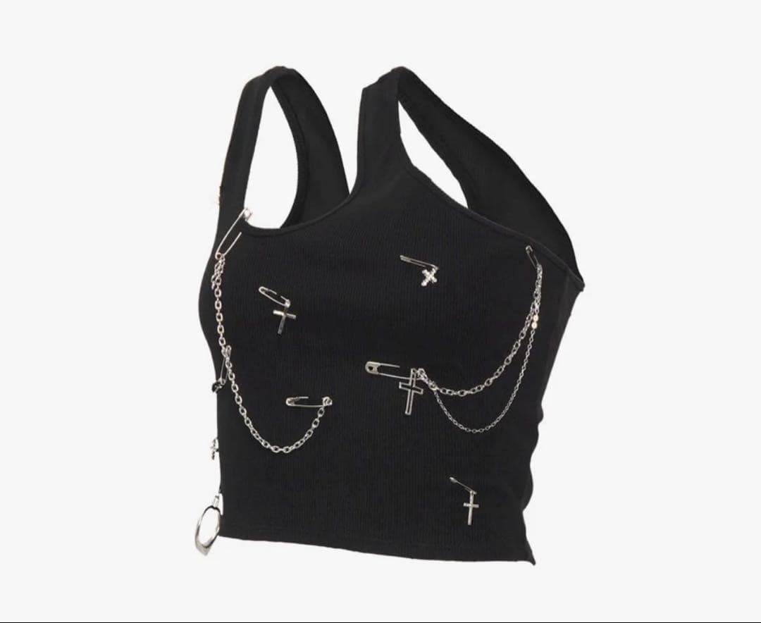 トップス theredthread S customize chain tank