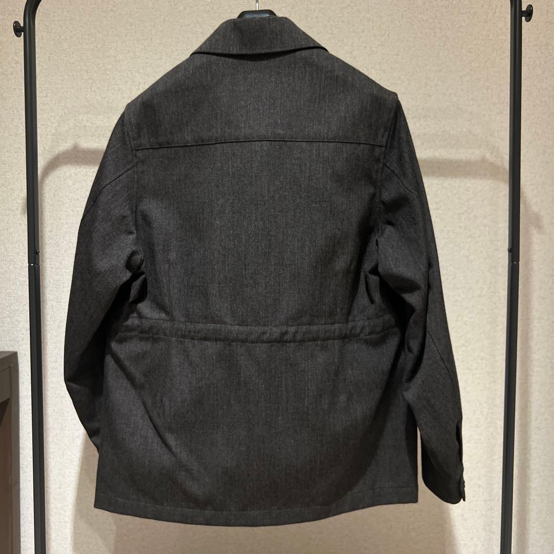 【TOMORROWLAND】シェットランドウールツイード サファリジャケット