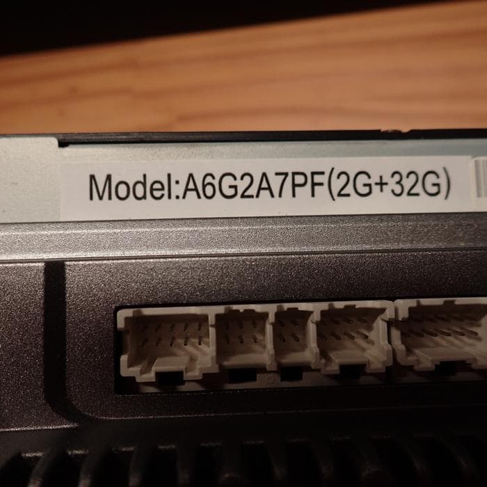 ATOTO A6シリーズ　7インチ A6G2A7PF バックカメラ付き