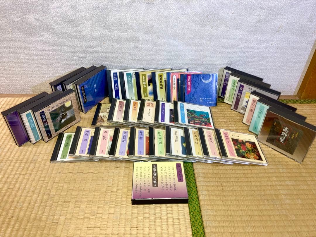 新潮社　著名文学作品　名優による朗読CD (全35点)