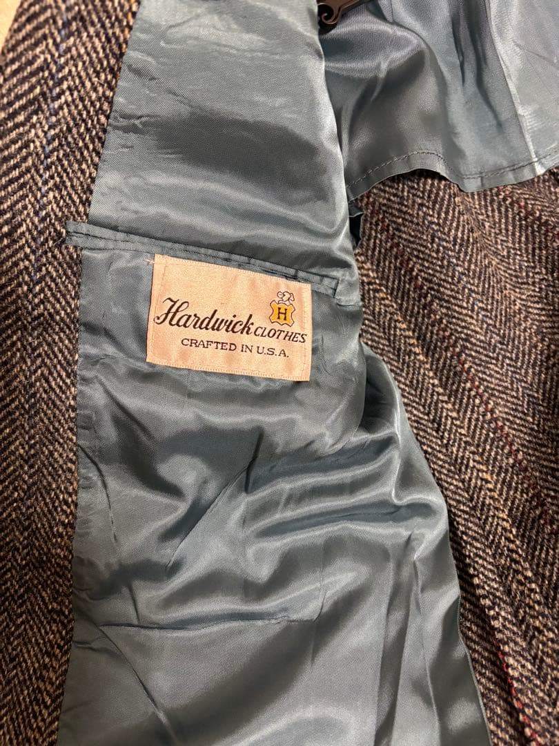 Harris Tweed ハリスツイード 米国製 ウール テーラード　綺麗