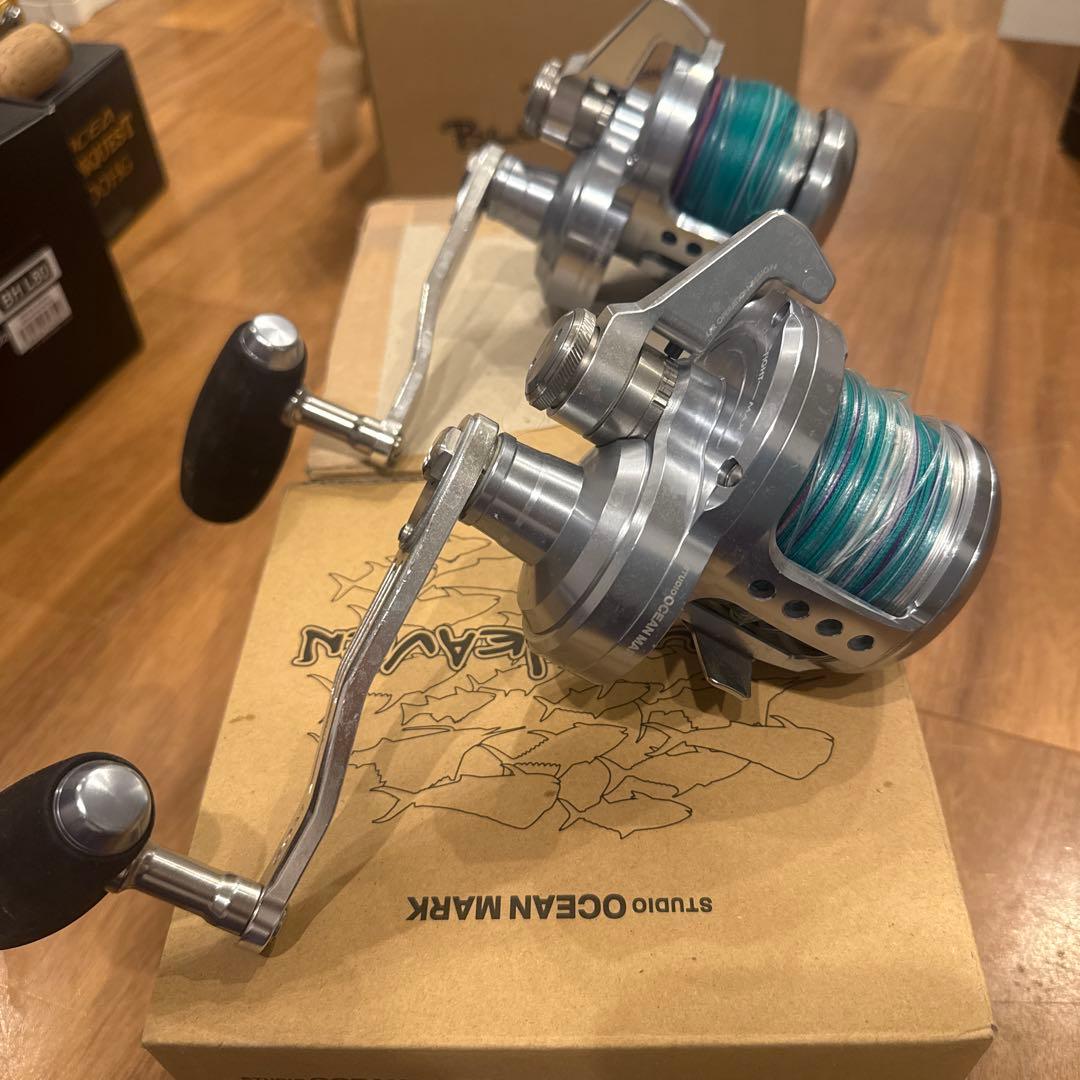 スタジオオーシャンマーク　L100パワーギア 2台　スペアスプール