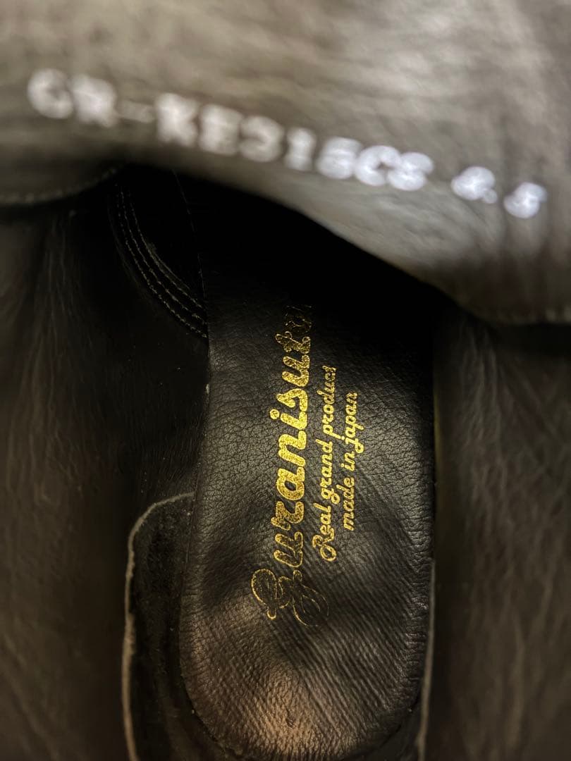 グラニスタホーウィン社カリコスエード　ミドルブーツ　チャコール8.5