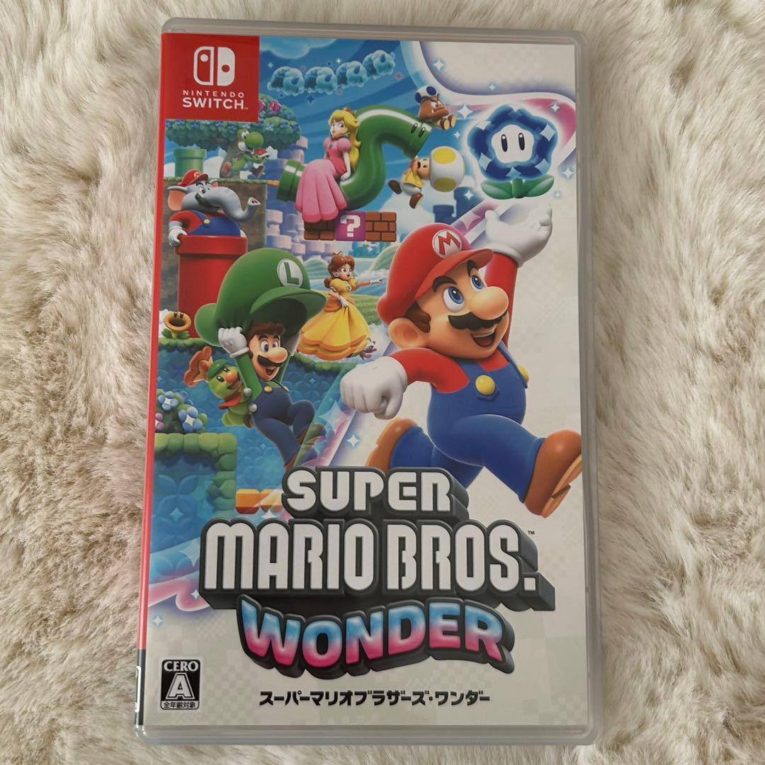 NintendoSwitchグレー本体+スーパーマリオブラザーズワンダー