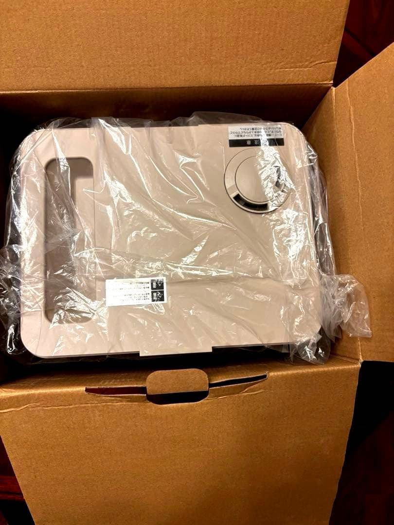 新品　アンドデコ　UV除菌機能付きハイブリット加湿器 jxh003j-24-ge