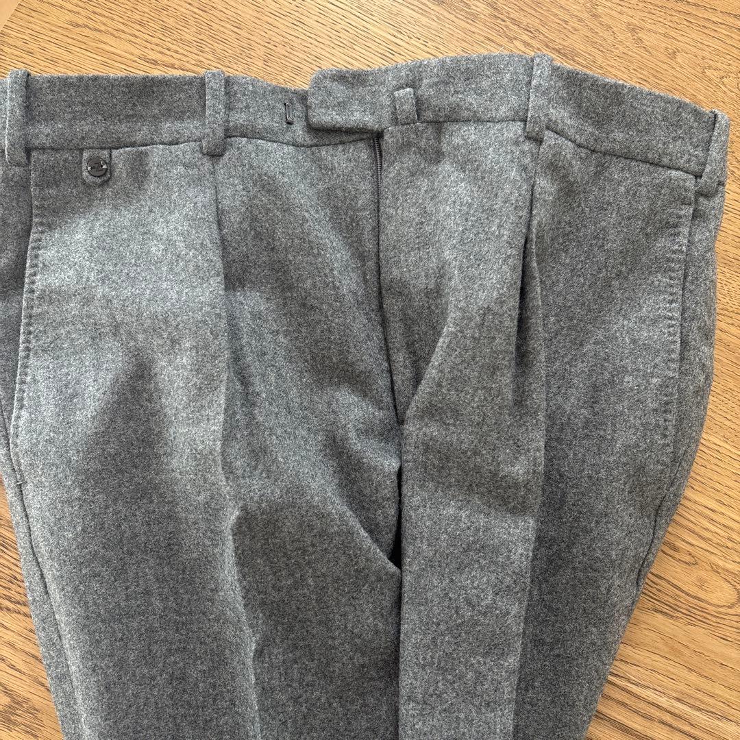 BERNARD ZINS ベルナール・ザンス　ウールスラックス　グレー