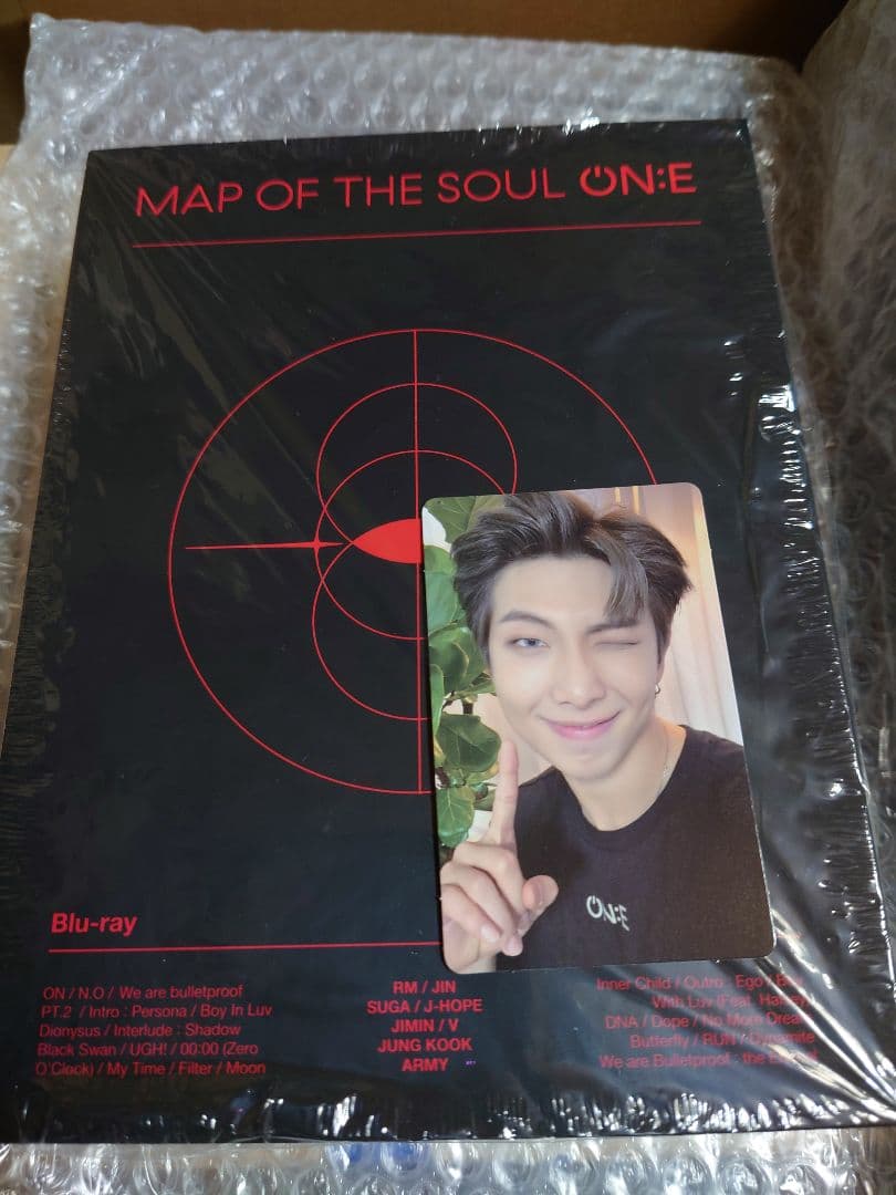 BTS MAP OF THE SOUL ON:E 【RM 】Blu-ray ナム