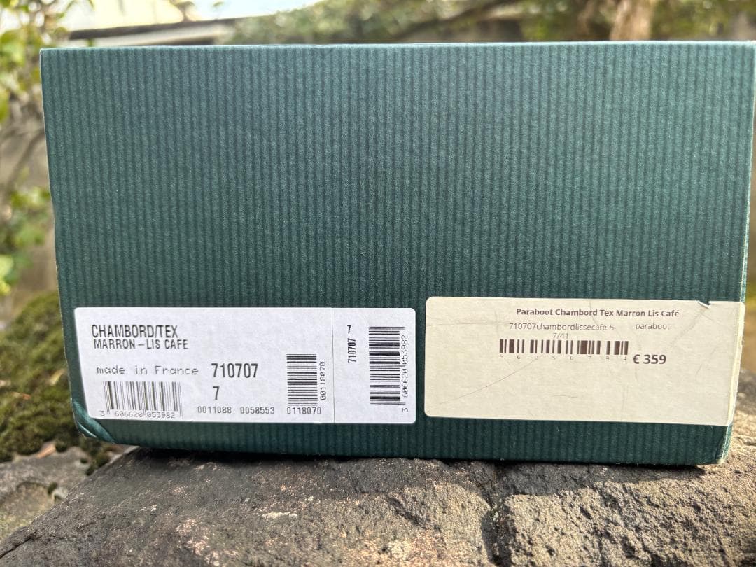 n*t様 Paraboot Barth パラブーツ シャンボード