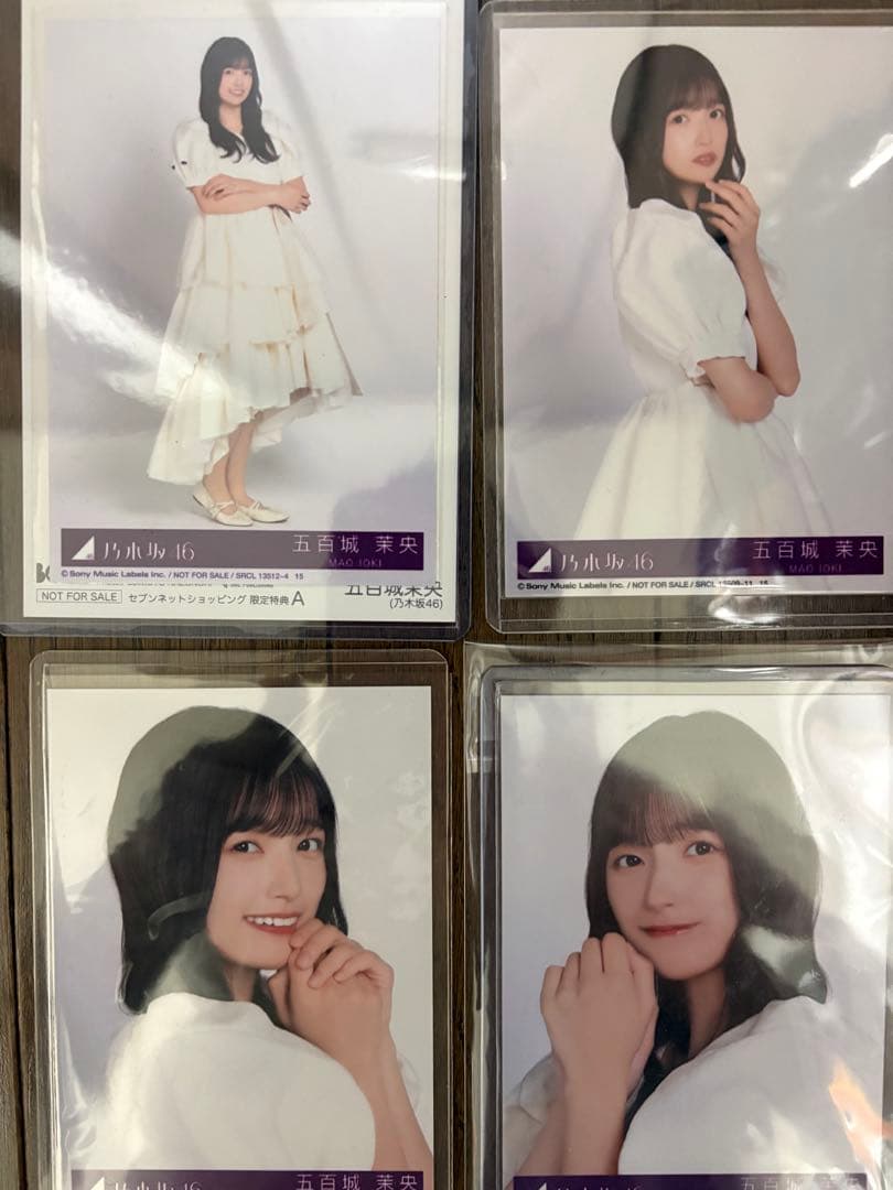 乃木坂46 五百城茉央 My respect 生写真　4種 コンプ