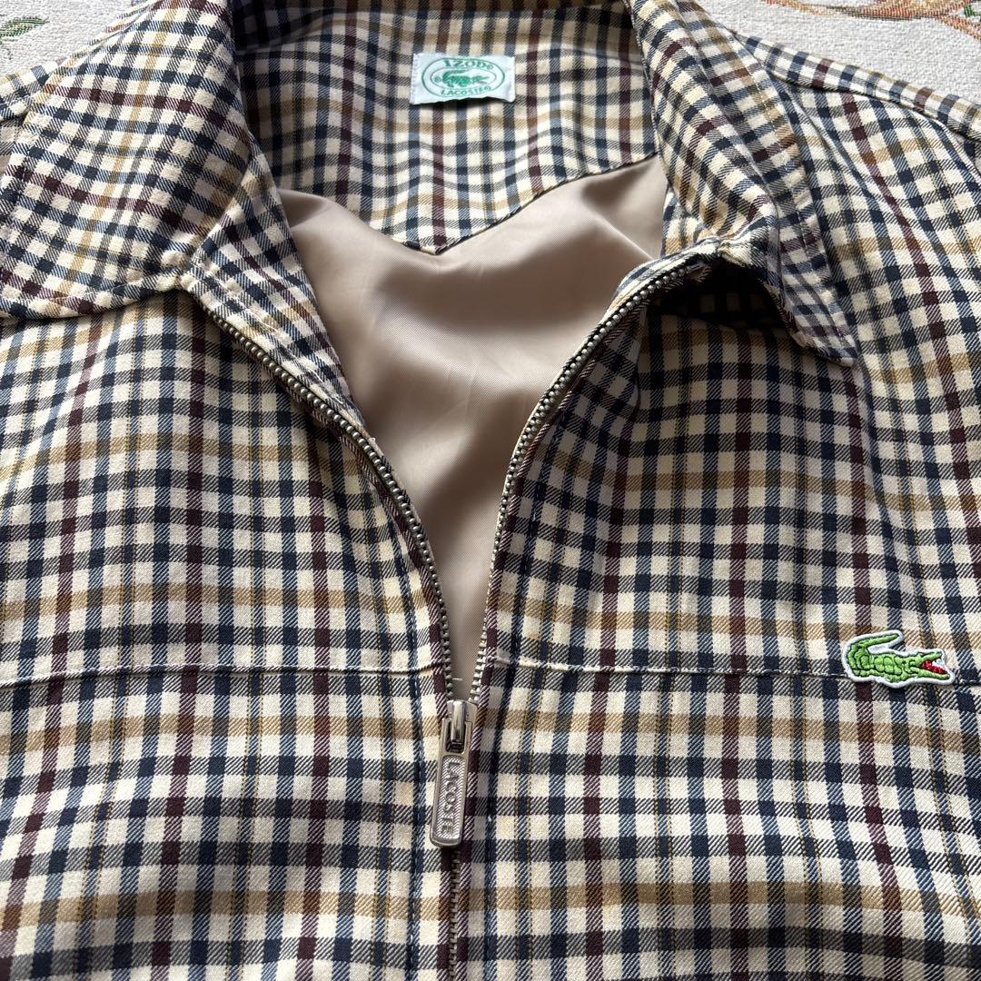 IZOD LACOSTE チェック柄ジャケット