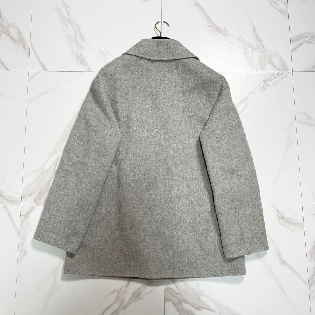 定価7.5万✨Theory セオリー ダブルブレストピーコート カシミヤ 近年