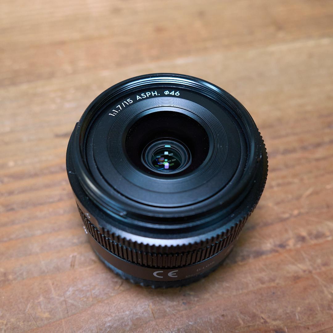 レンズ(単焦点) DJI MFT 15mm f1.7 leica dg H-X015 OEM
