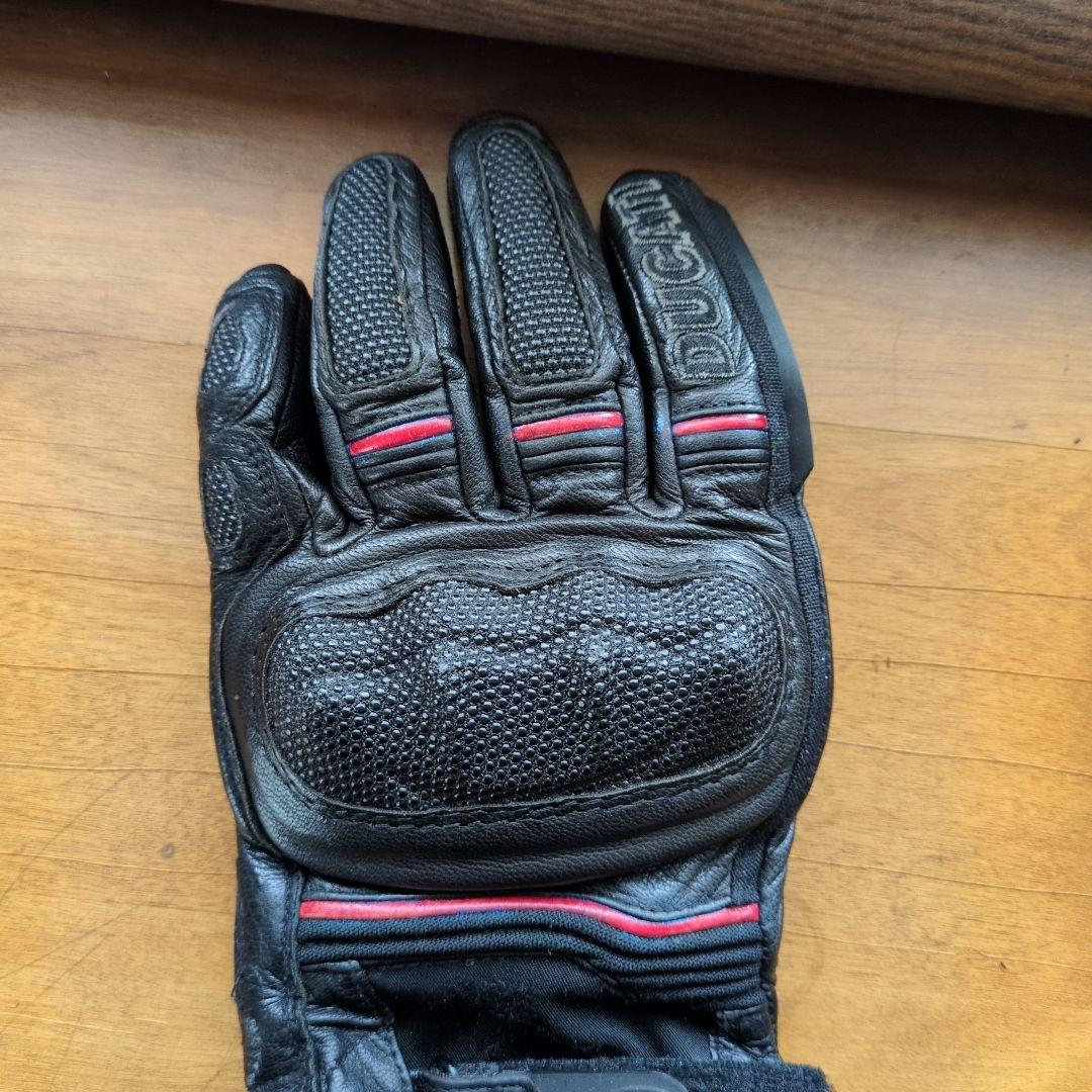 ドゥカティ(DUCATI) レザー＆ゴアテックス ブラック Lサイズ