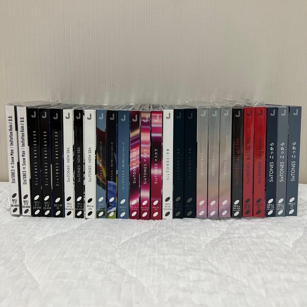 SixTONES シングル CD まとめ売り‼️