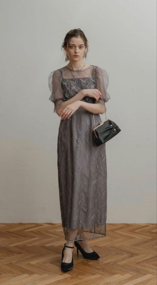 ★新品タグ付き★ドリードール　リーフレースセットドレス