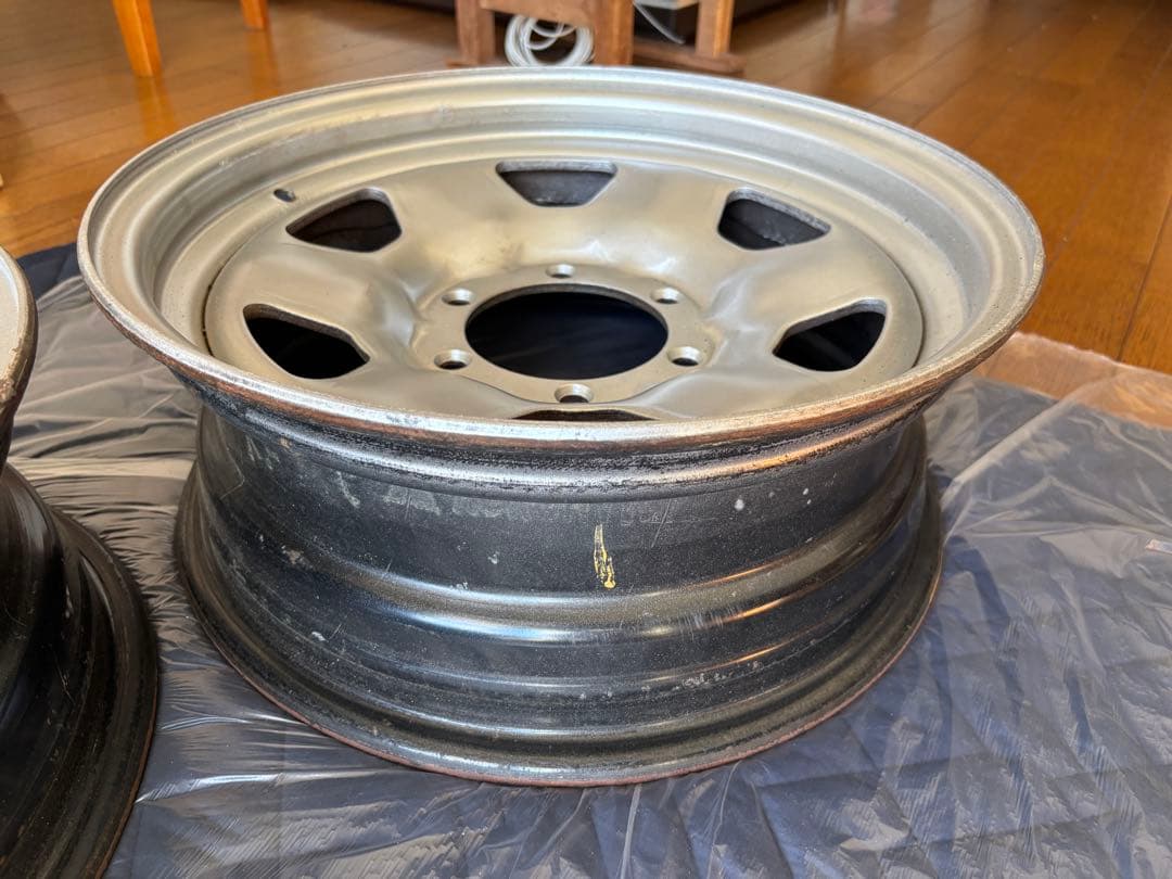 ランクル70純正スチールホイール ランクル406080も流用可※引き取り希望