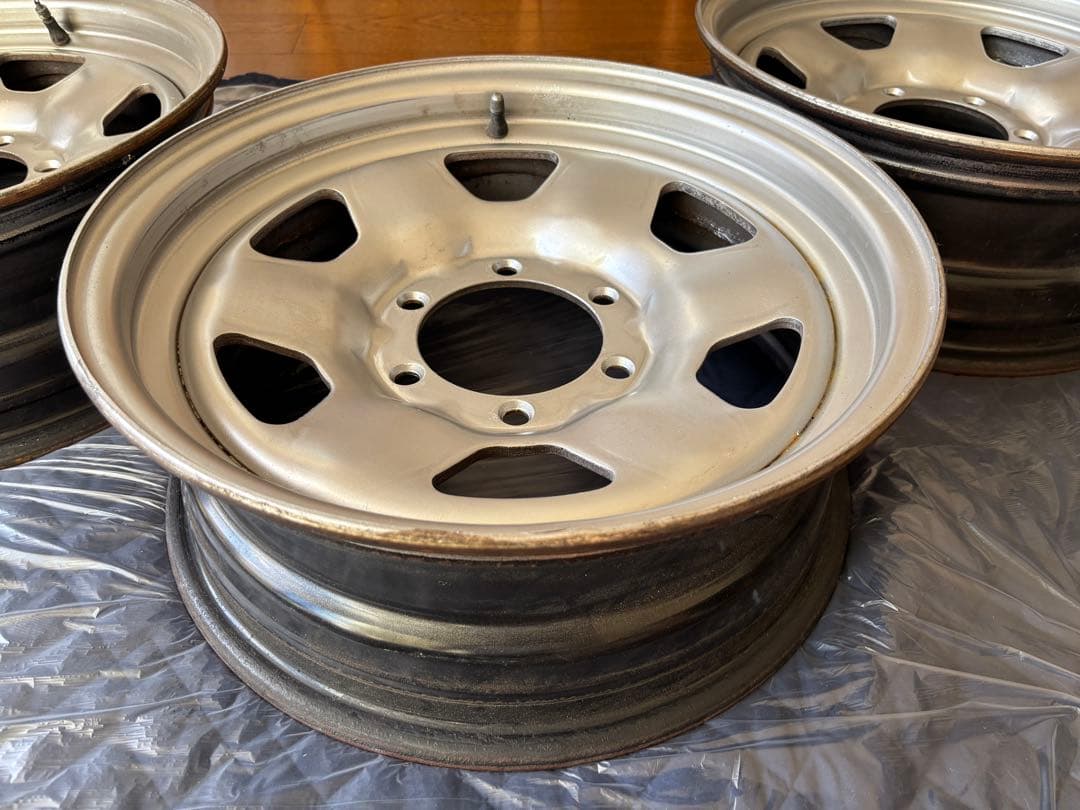 ランクル70純正スチールホイール ランクル406080も流用可※引き取り希望