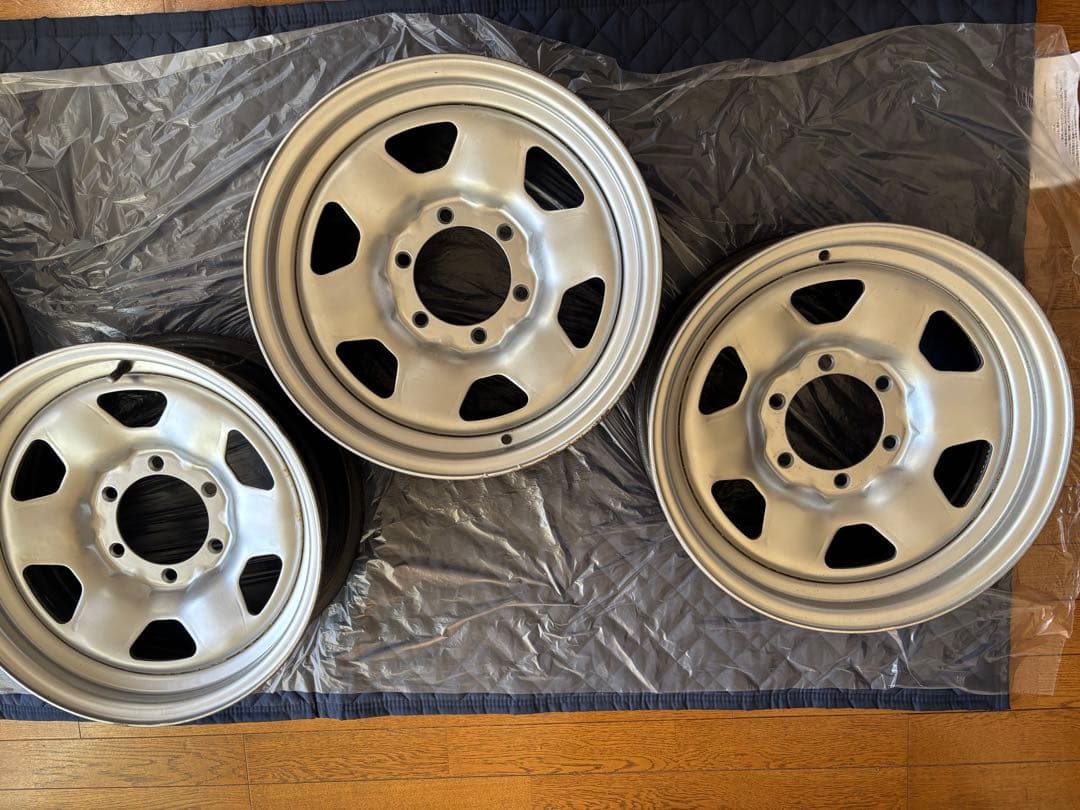 ランクル70純正スチールホイール ランクル406080も流用可※引き取り希望