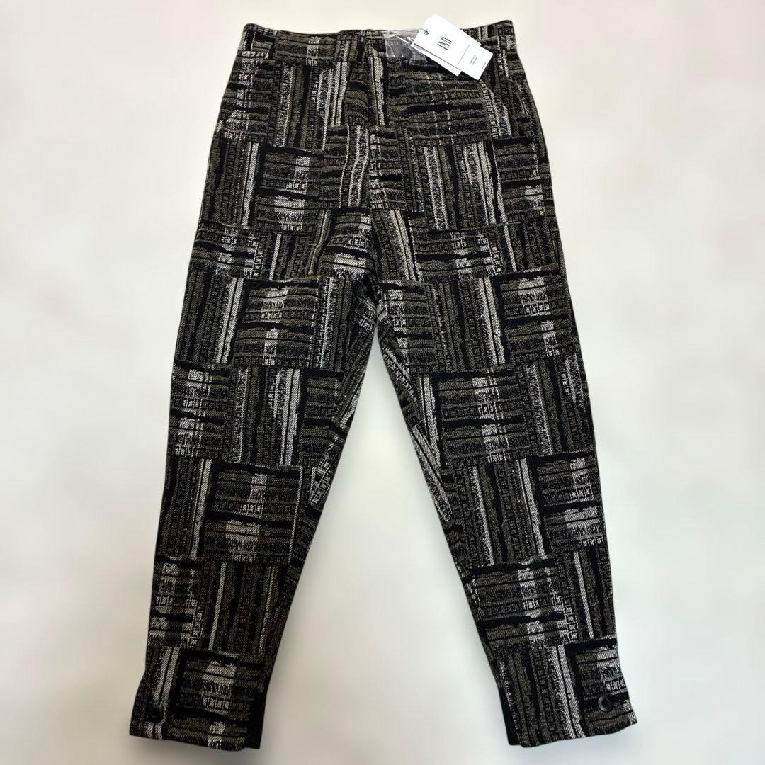 ✨新品 タグ付CAMBIO カンビオ テーパードパンツ ジャガード