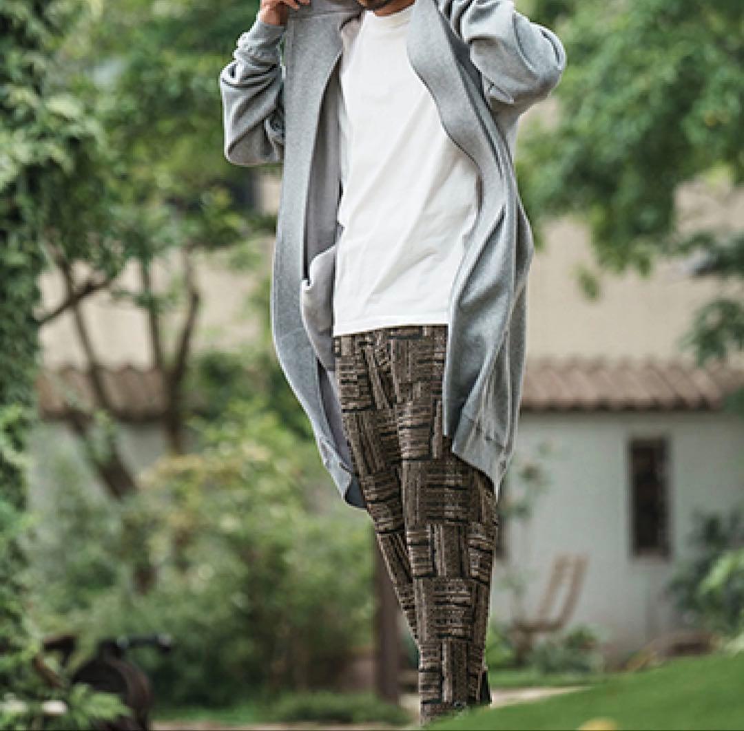 ✨新品 タグ付CAMBIO カンビオ テーパードパンツ ジャガード