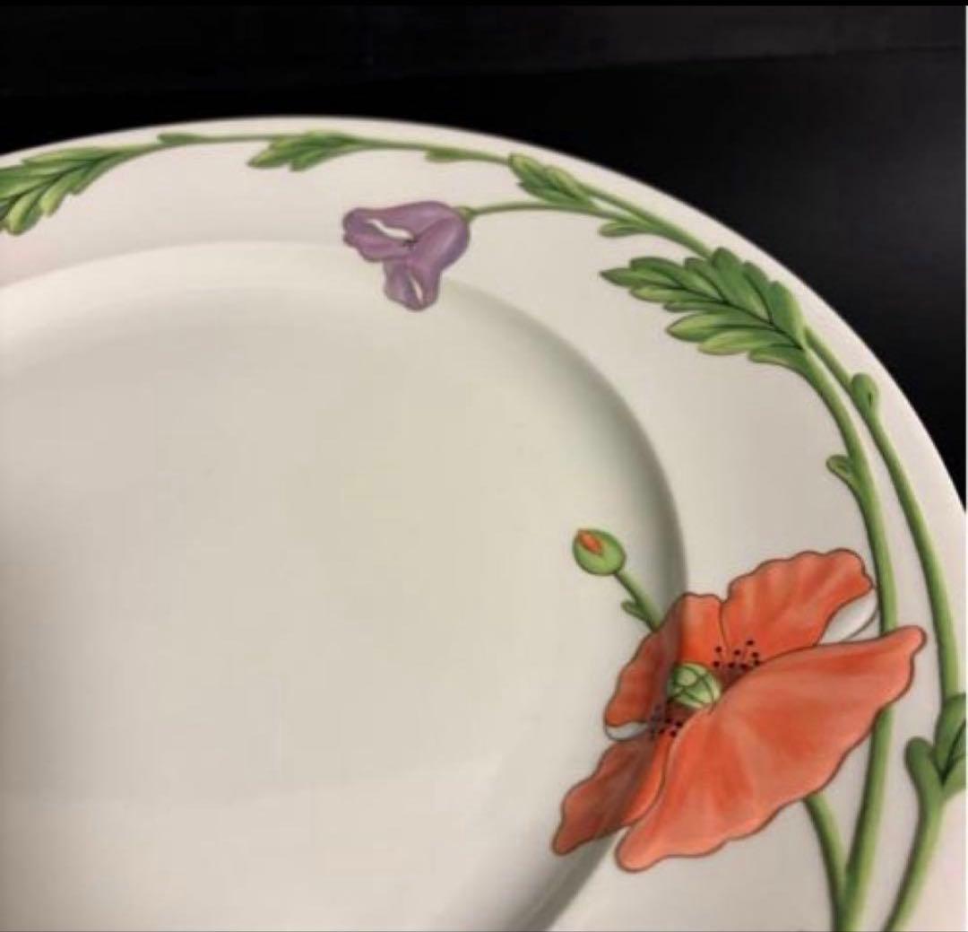 【ドイツビンテージ】ビレロイ&ボッホ★アマポーラ★ディナー皿　5枚　送料無料