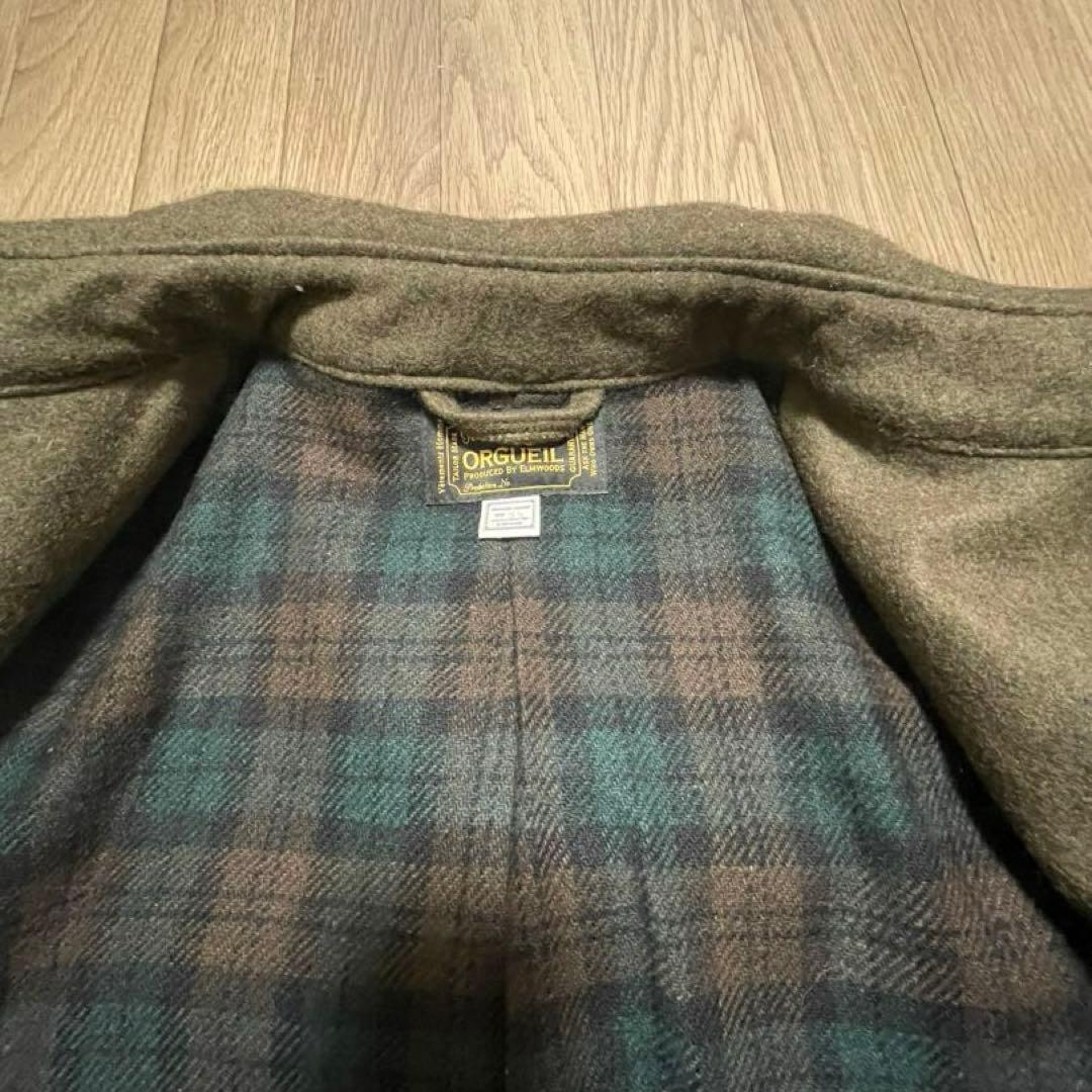 Mサイズ ORGUEIL オルゲイユ カーキ メルトンウール 定価57240円