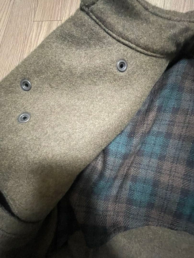 Mサイズ ORGUEIL オルゲイユ カーキ メルトンウール 定価57240円