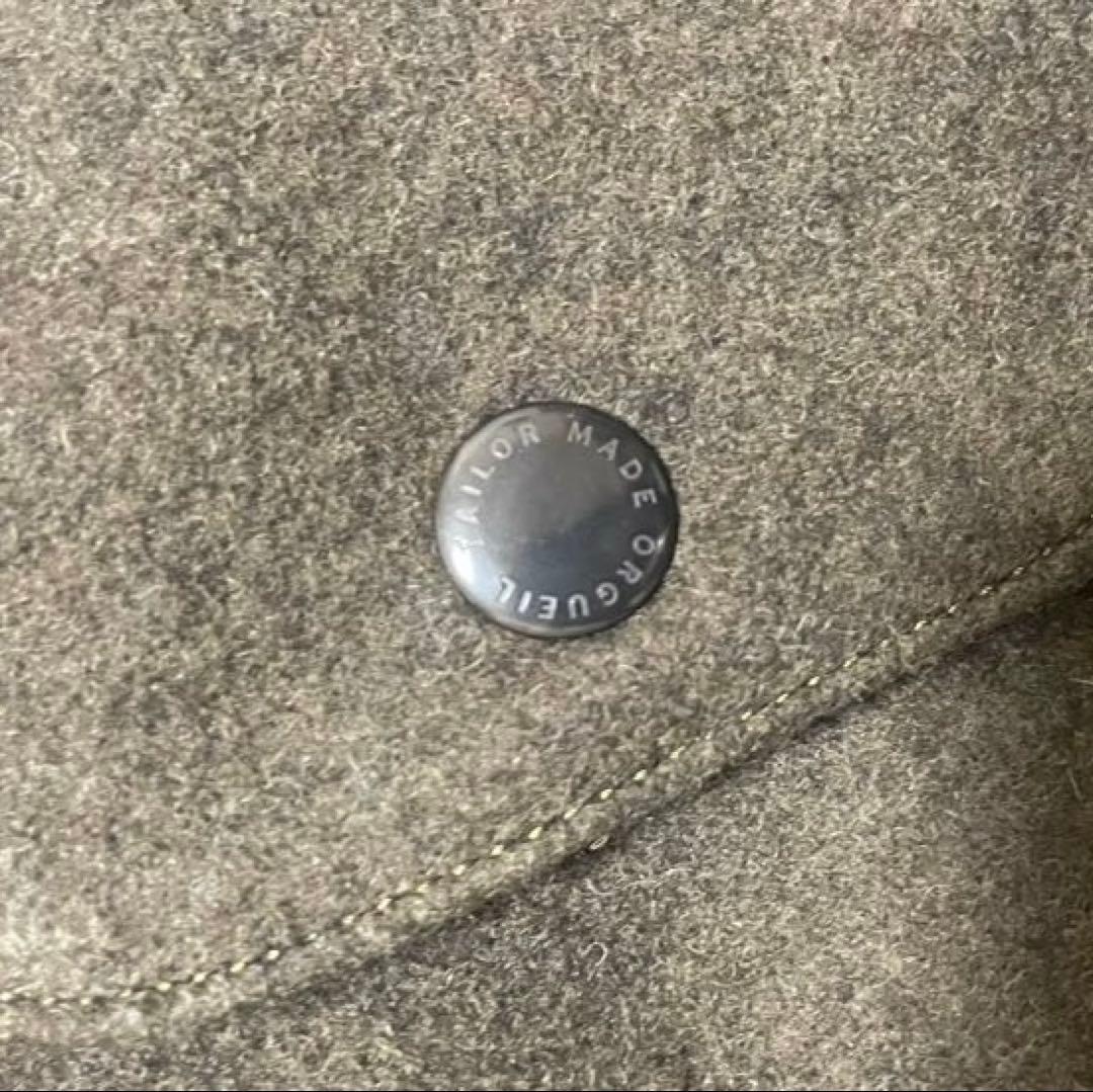 Mサイズ ORGUEIL オルゲイユ カーキ メルトンウール 定価57240円