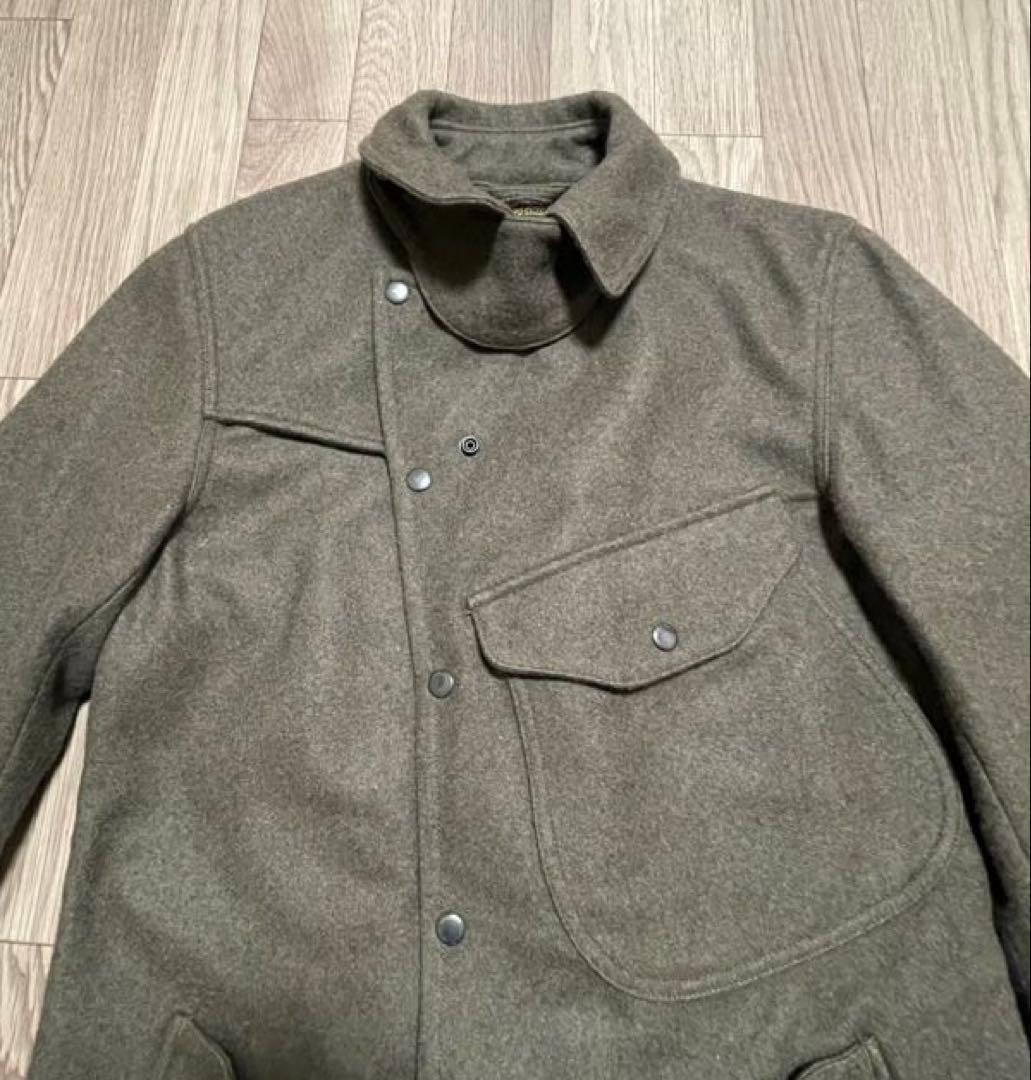 Mサイズ ORGUEIL オルゲイユ カーキ メルトンウール 定価57240円