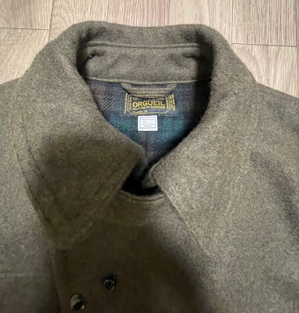 Mサイズ ORGUEIL オルゲイユ カーキ メルトンウール 定価57240円