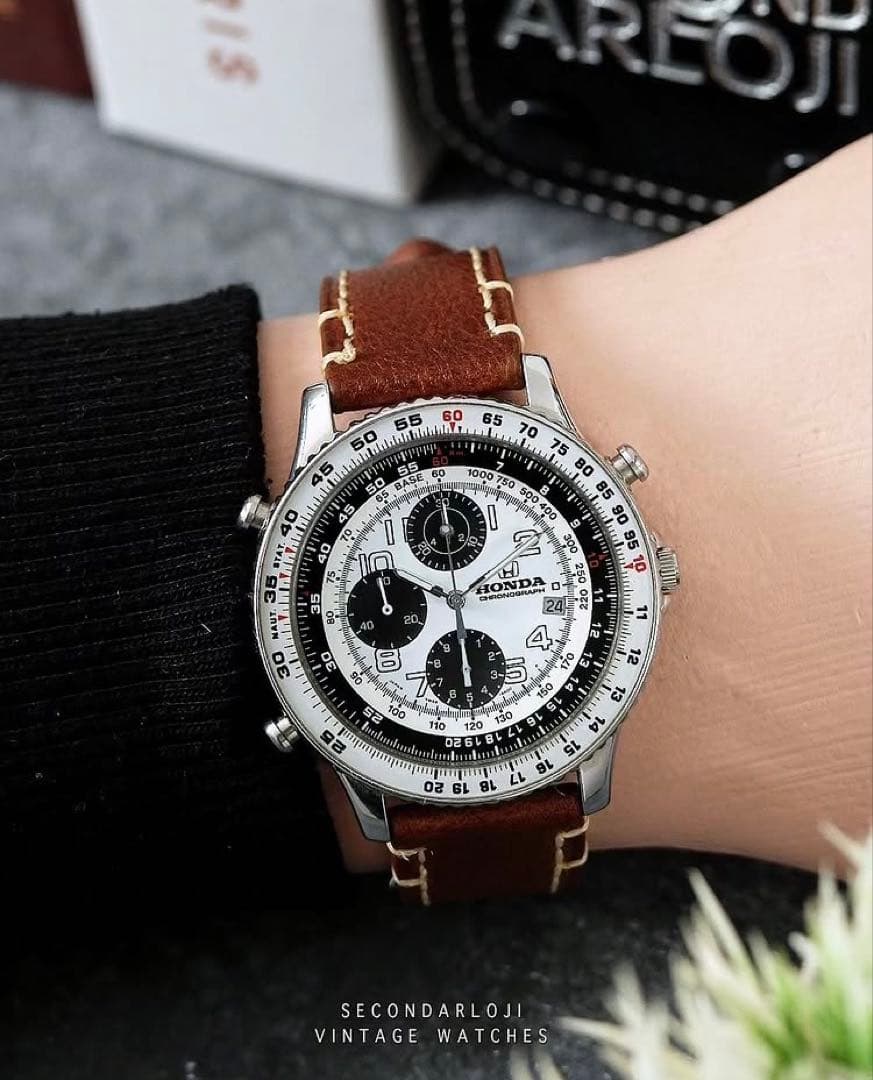 レア！希少！HONDA ホンダ クロノグラフ SEIKO YM55-6A00