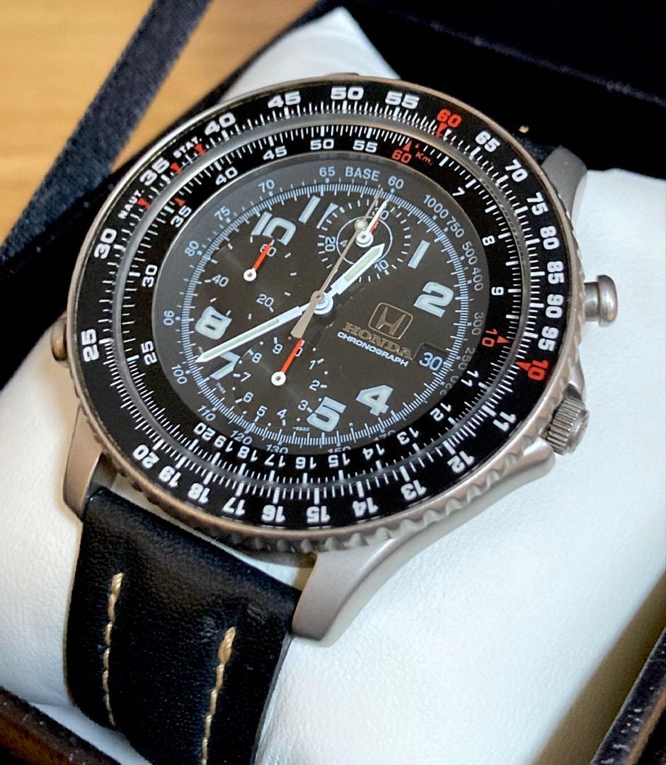 レア！希少！HONDA ホンダ クロノグラフ SEIKO YM55-6A00