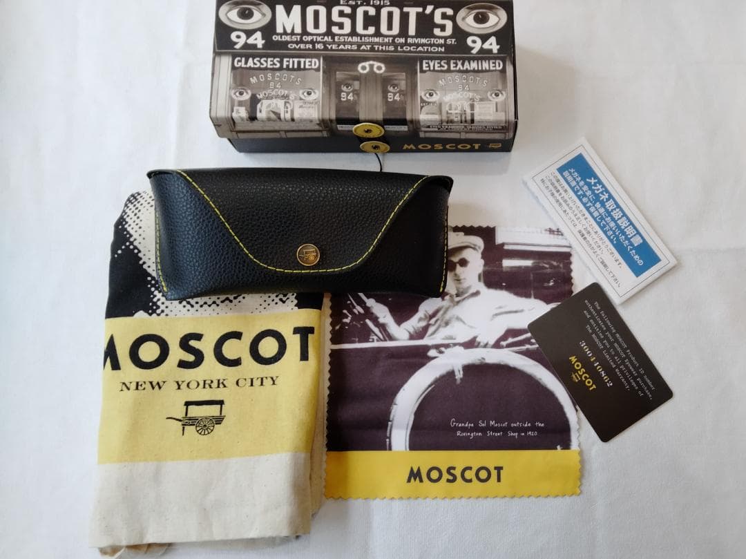 [正規店購入] MOSCOT レムトッシュ49㎜限定16th SMKGサングラス