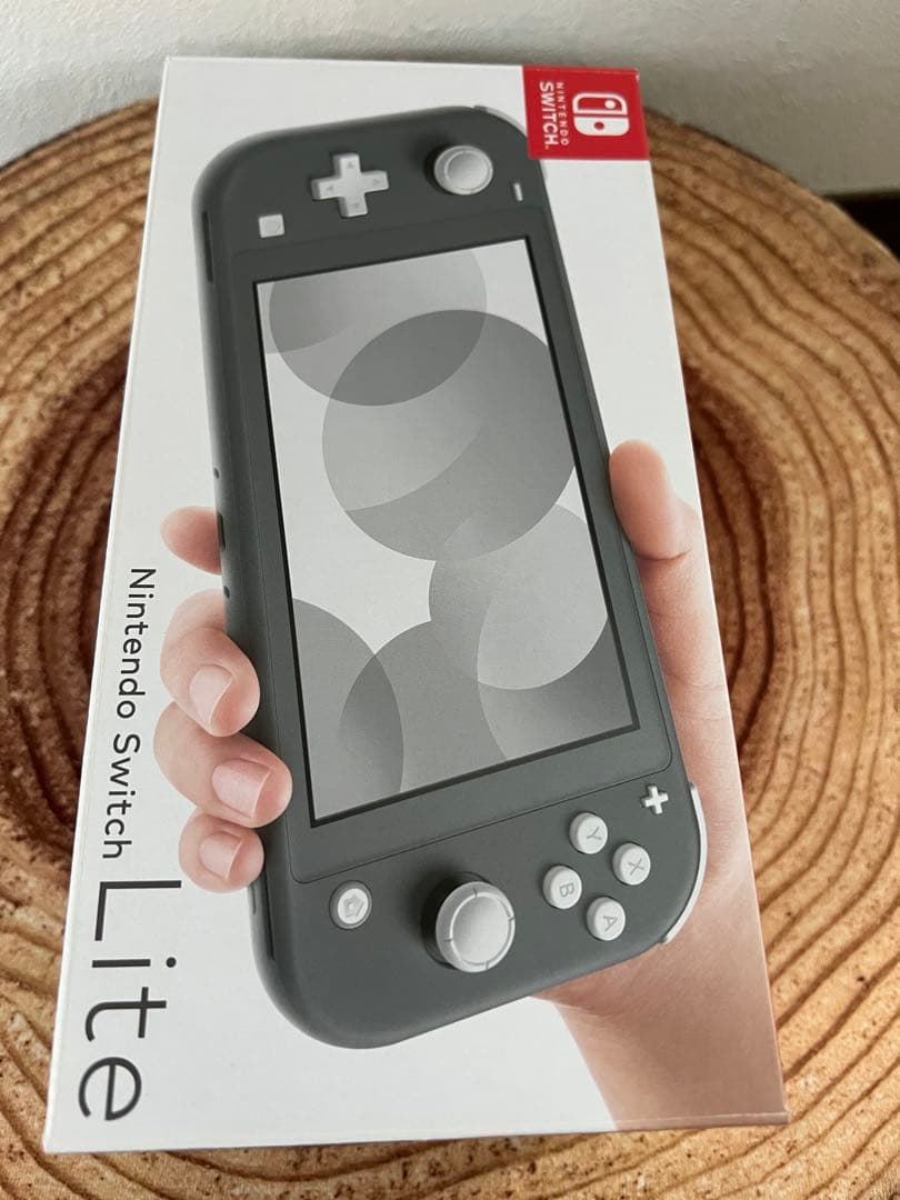 Nintendo Switch Lite グレー　本体①