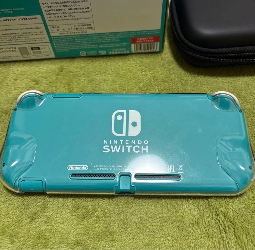 【おまけソフト付き】Nintendo Switch Lite ターコイズ　本体