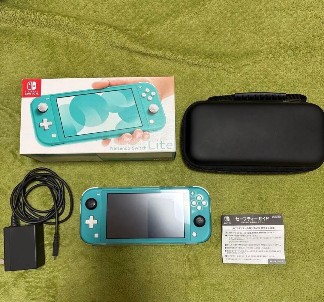 【おまけソフト付き】Nintendo Switch Lite ターコイズ　本体