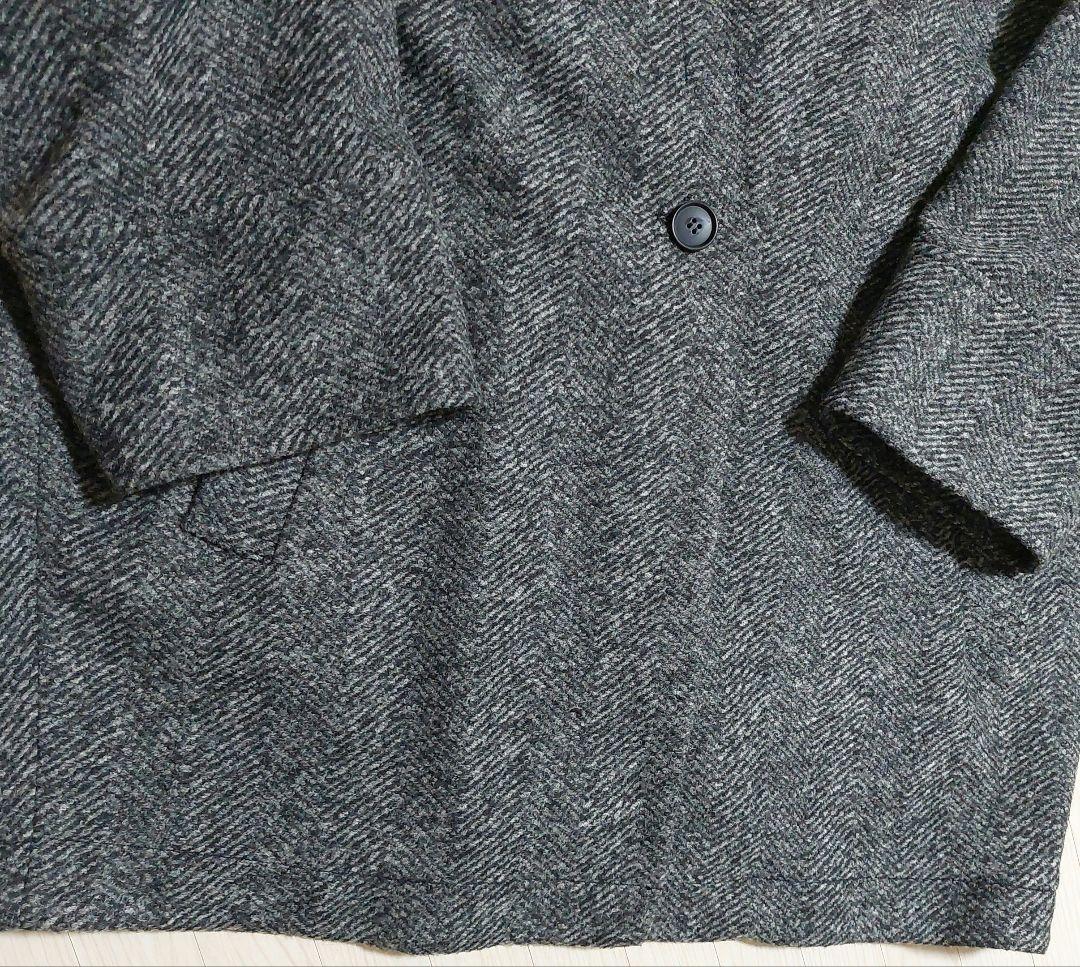 Spick & Span Wスライバーへリンボーンミドルコート