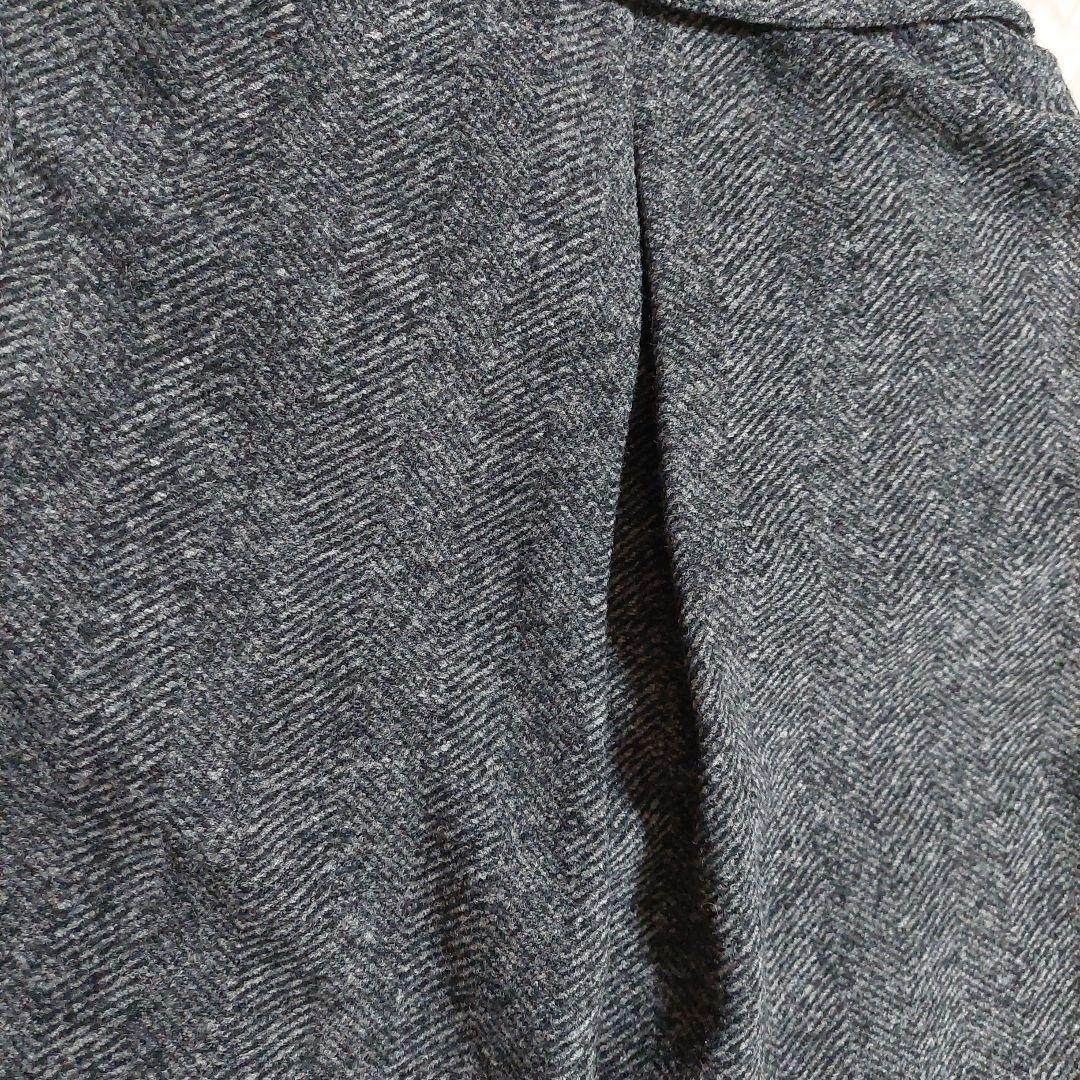 Spick & Span Wスライバーへリンボーンミドルコート