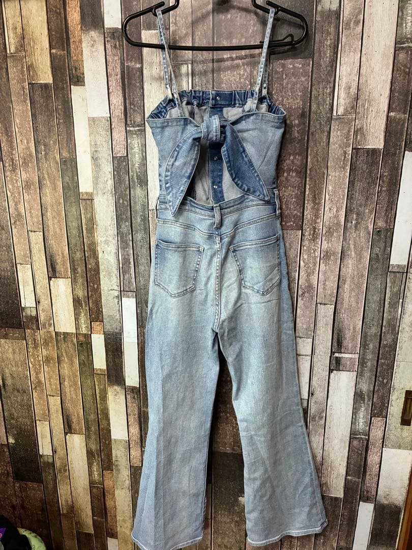 GYDA ライトブルーサロペット