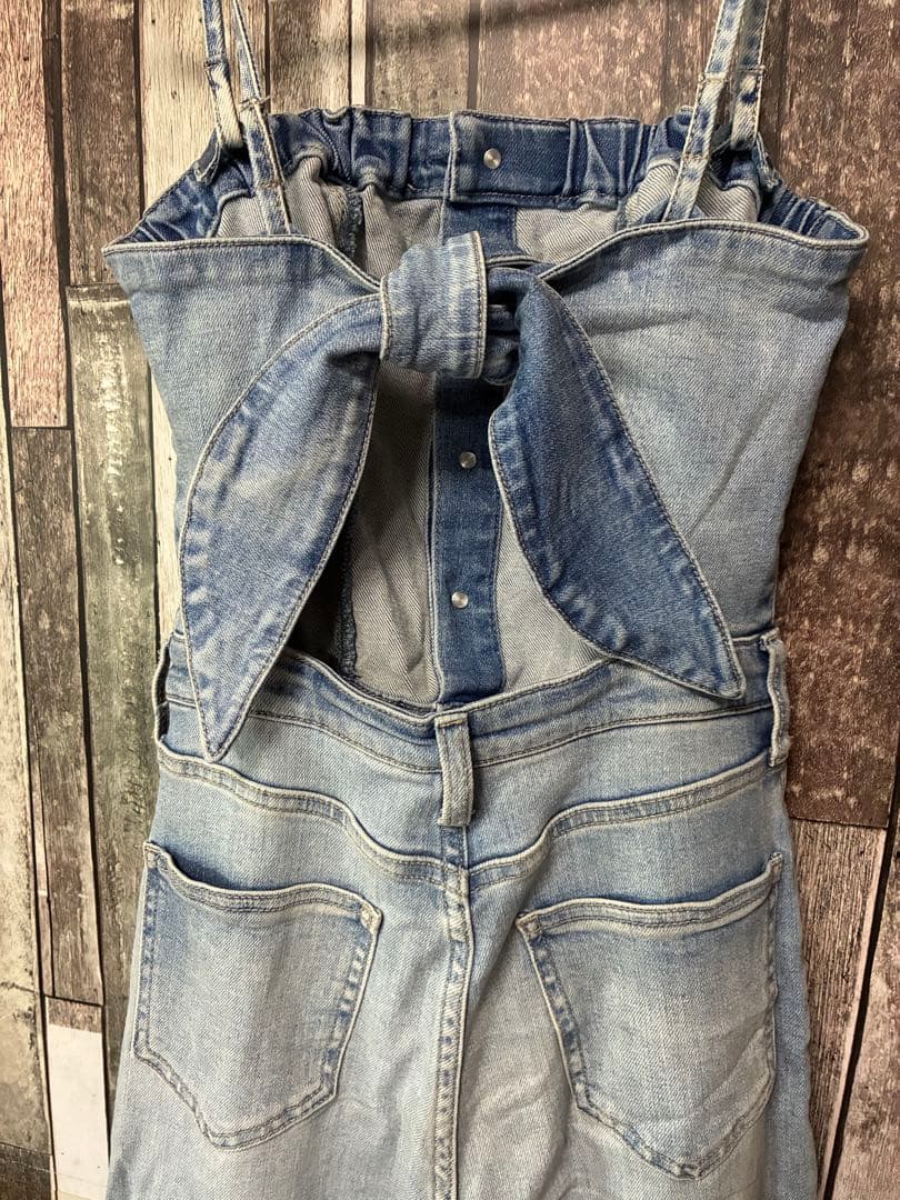 GYDA ライトブルーサロペット